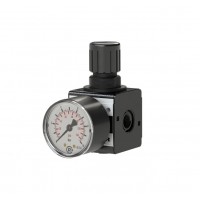 Riegler壓力調節器 R11-3，尺寸1，G 1/4,0.1 - 3 bar屬于可逆隔膜壓力調節器